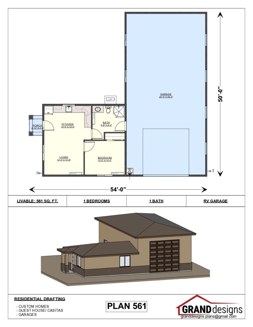 A floor plan of a house with a shed.