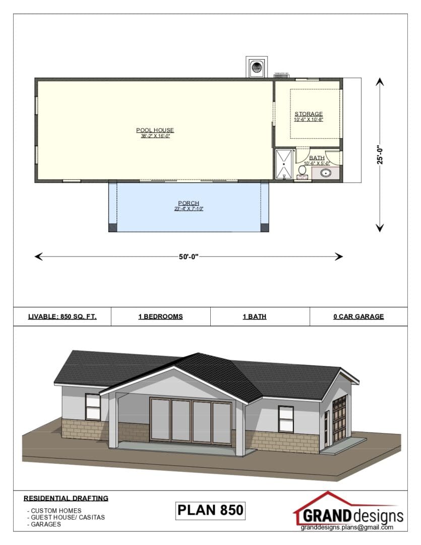 A floor plan of a house with a garage.