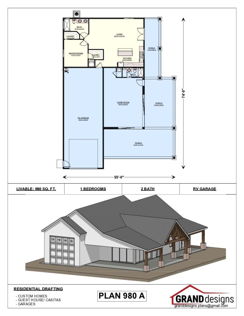 A floor plan of a house and an image of the same.