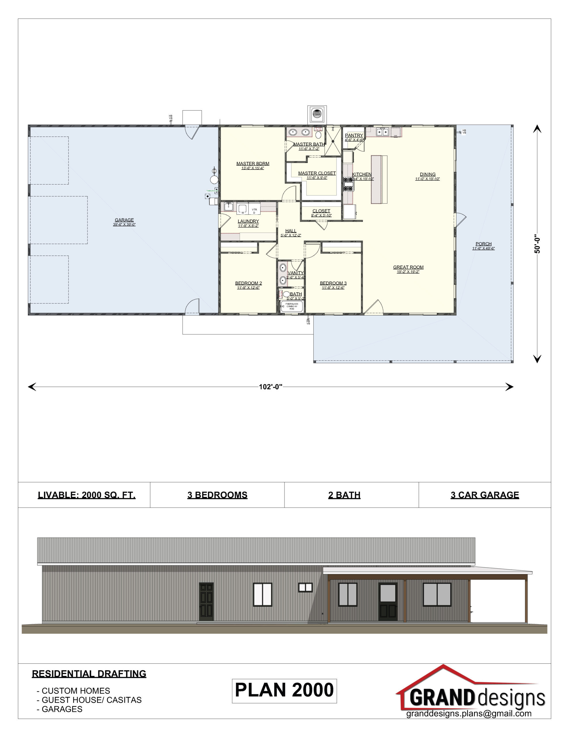 A floor plan and an image of the same building.