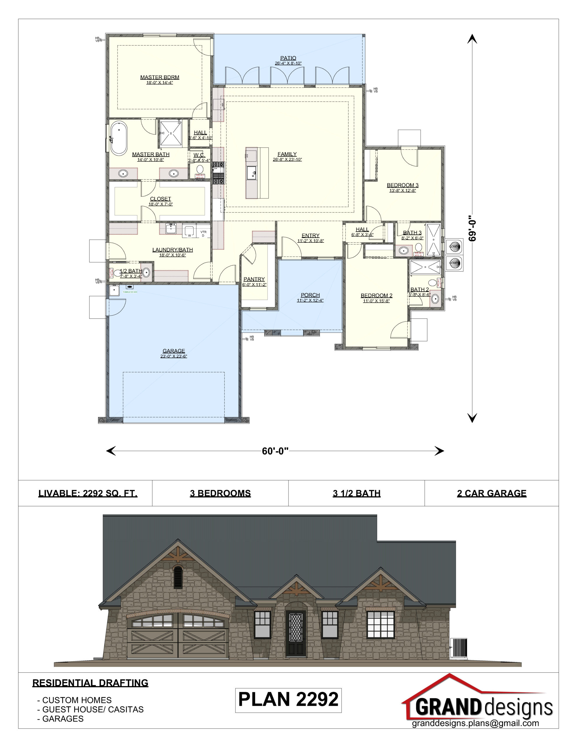 A floor plan of a house with a lot of windows.