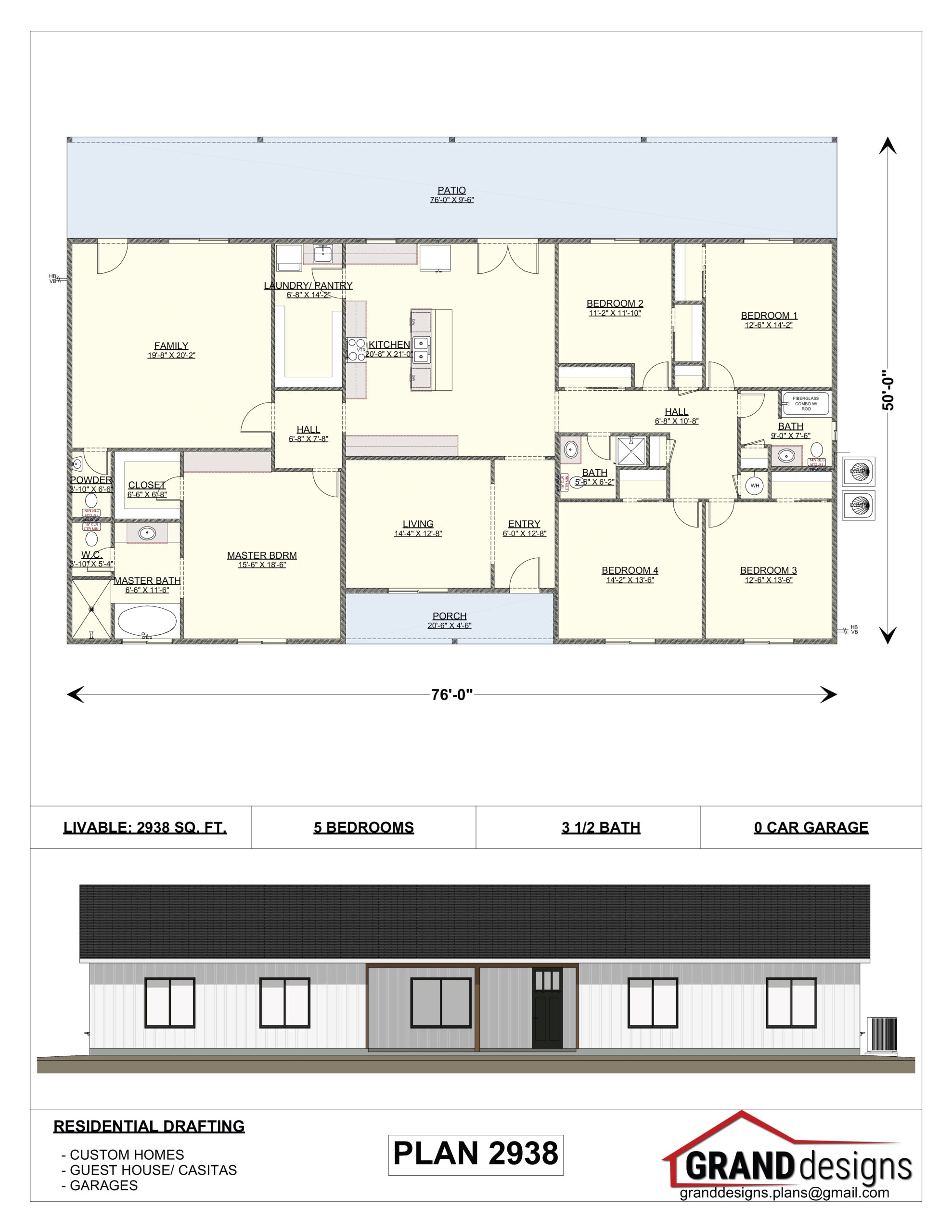 A floor plan and an image of the same building.