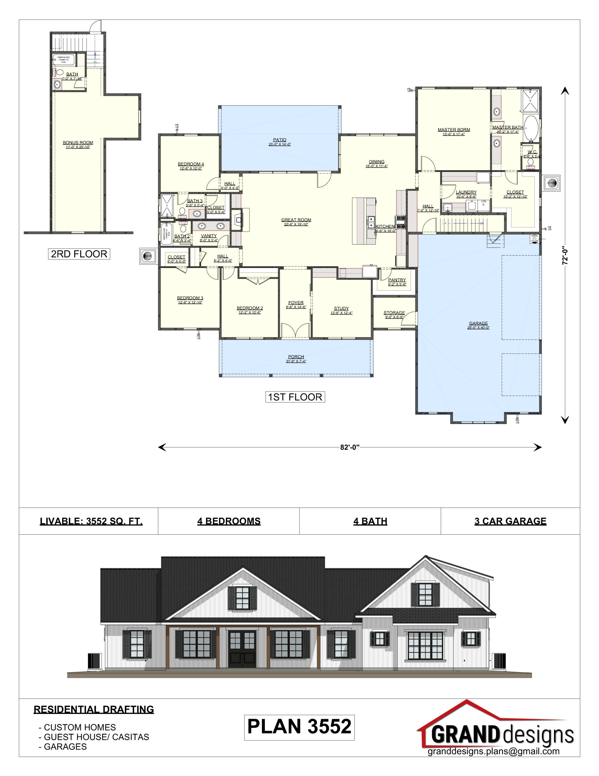 A floor plan of a house with a lot of windows.